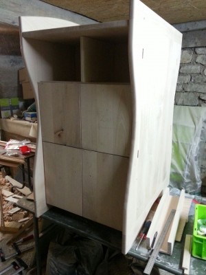 Montage du caisson portes et tiroirs