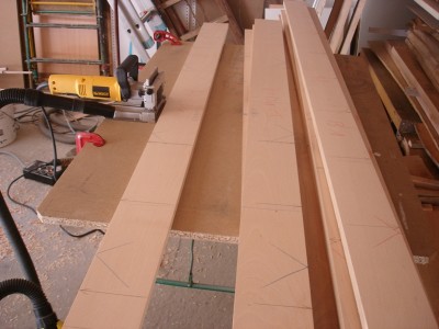 Lamelleuse fixÃ©e sur la table