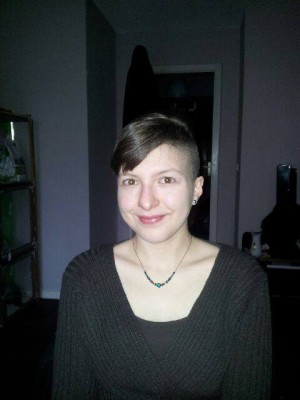 Et moi, tout juste sortie du coiffeur. ^^