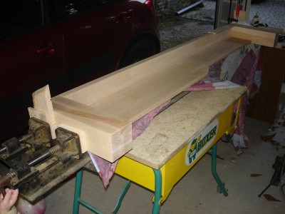 Assemblage du pied.