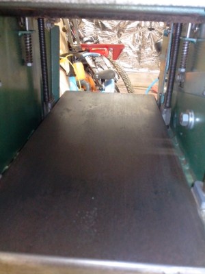 La table de la raboteuse, peut mieux faire encore !