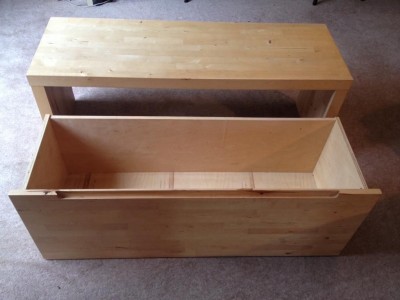 coffre en bois