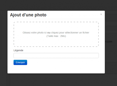 Cliquez pour choissir ou glissez un fichier