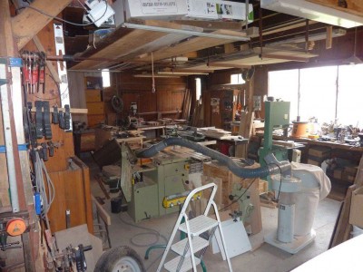 vue depuis l'accÃ¨s au garage