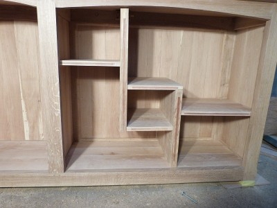 les Ã©tagÃ¨res incrustÃ©es de sapelli