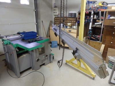 LÃ  aussi le portique est bien utile !