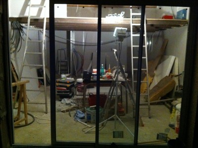 La baie vitrÃ© et poser et le bordel et poser aussi .!!