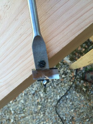 Cette mÃ¨che va me permettre de faire la "coupe" du fond...
