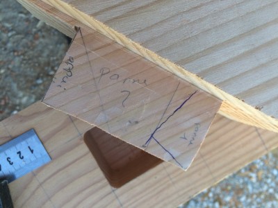 Voici le premier tenon-composÃ© de l'histoire de la menuiserie, pour menuisier dÃ©composÃ©.