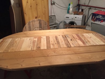 la table