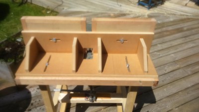 table ouvrante pour changer la fraise