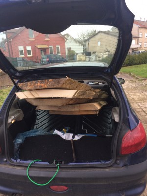 Vivement la voiture un peu plus grande. Ã§a me limite dans mes achats la 206 :(