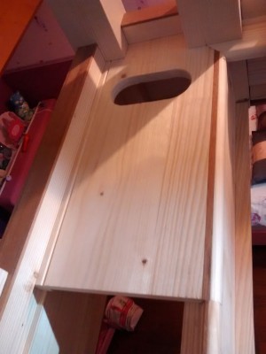 tablette en place