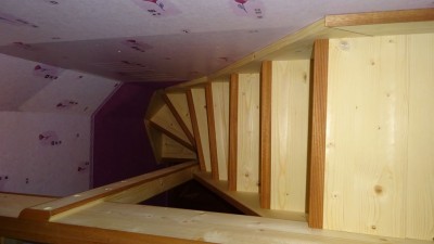 escalier depuis