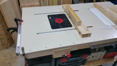 Avec guide et futur rail chariot