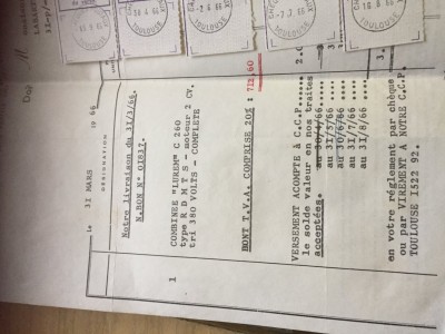 Facture C210-260 année 1966.JPG