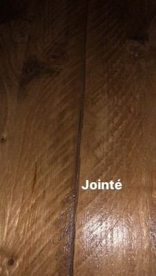 avec bois non rabote