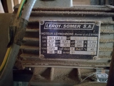 Moteur Mortaiseuse