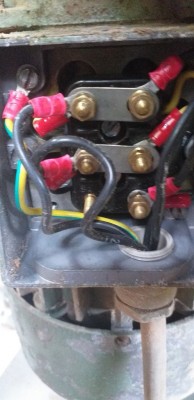 Cablage moteur
