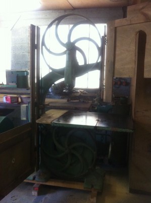 Scie a ruban<br />Volant 900