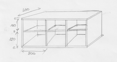 Caisson en bois