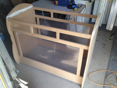 Montage avec les renforts supplÃ©mentaire.