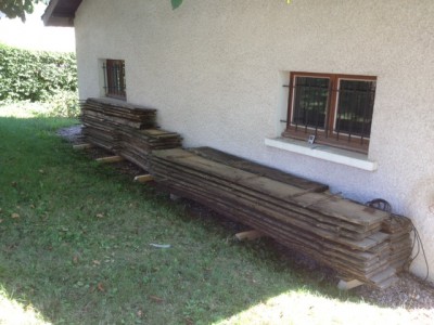 3 plots de chÃªne et un peu de merisier