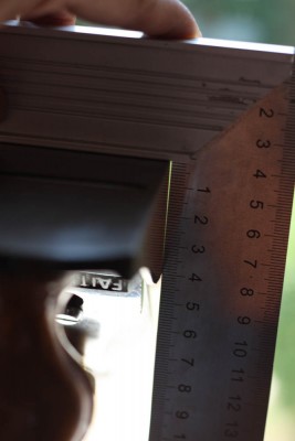 le dÃ©faut plus important sur lâ€™Ã©querrage d'un voile